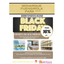 OFERTA BLACK FRIDAY. Monarque Fuengirola Park 4 estrellas.