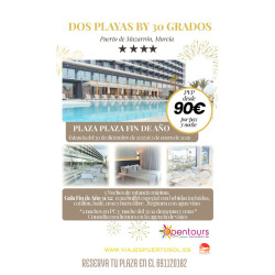 Especial Fin de Año – Hotel Dos Playas (30º Hotels), Mazarrón – Murcia